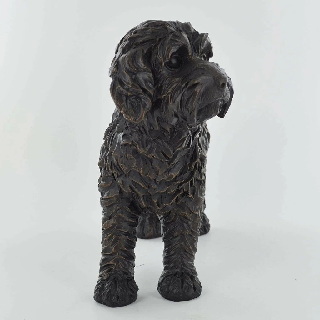 Best Pirce π Fiesta Studios Cockapoo πΆ Dog Figure Painted Bronze Resin Sculpture π 4 Fiesta Studios Cockapoo Dog Figure Painted Bronze Resin Sculpture