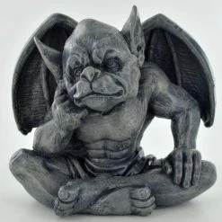 Fiesta Studios Gargoyle Set Of 4 Figures In Stone Effect Finish All Different Poses