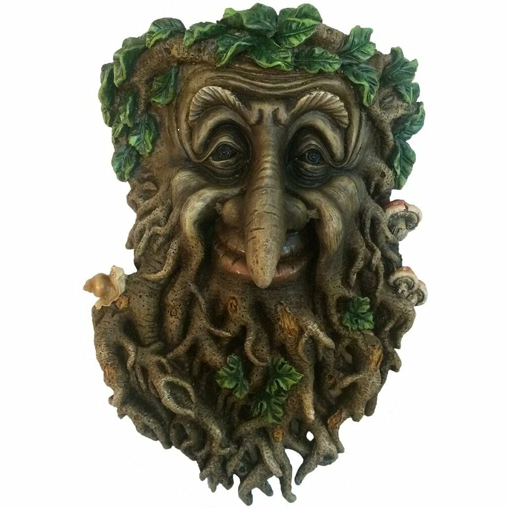 Brand new π Fiesta Studios Treant Greenman Face Decorative Wall Plaque π 4 Fiesta Studios Treant Greenman Face Decorative Wall Plaque
