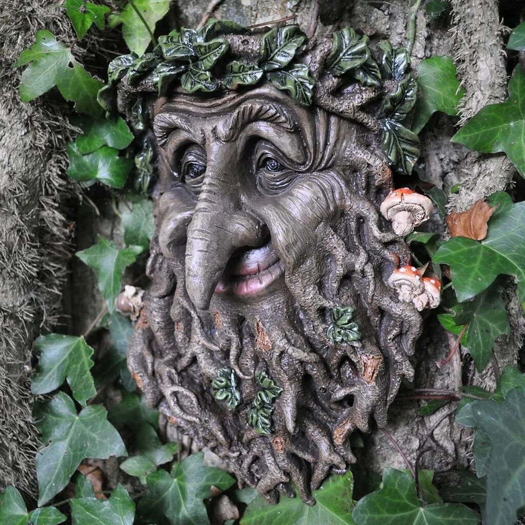 Brand new π Fiesta Studios Treant Greenman Face Decorative Wall Plaque π 5 Fiesta Studios Treant Greenman Face Decorative Wall Plaque