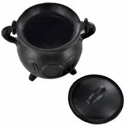 Best Pirce โญ Fiesta Studios Cast Iron Small Cauldron Triple Moon Design With Removable Lid ๐ 13 Fiesta Studios Cast Iron Small Cauldron Triple Moon Design With Removable Lid