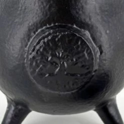 Fiesta Studios Cast Iron Cauldron Tree Of Life Design With Removable Lid