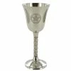 Fiesta Studios Nickel Goblet Cup With Pentagram Symbol