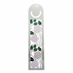 Sea Gems Mackintosh Pink Roses Ballpoint Pen And Bookmark Set In Presentation Box