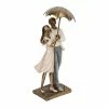 Widdop Rainy Day Collection Couple Strolling Under Umbrella Figure