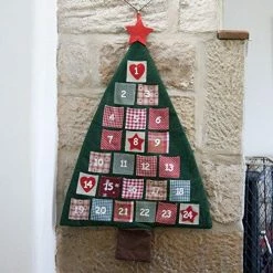Heaven Sends Fabric Christmas Tree Advent Calendar