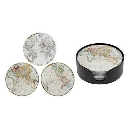 Coupon ๐งจ Joe Davies World Map Coaster Set Of 6 Glass Coasters Shudehill Giftware ๐ 3 Joe Davies World Map Coaster Set Of 6 Glass Coasters Shudehill Giftware