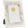 Lesser & Pavey Leonardo Collection Glass Bee & Honeycomb Photo Frame Holds 6 X 4 Inch Photo