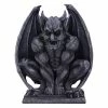 Nemesis Now Adalward Grotesque Gargoyle Figurine In Grey - Black