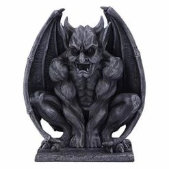 Nemesis Now Adalward Grotesque Gargoyle Figurine In Grey - Black