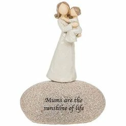 Joe Davies Sentiment Stones Ornament Mums Are The Sunshine Of Life