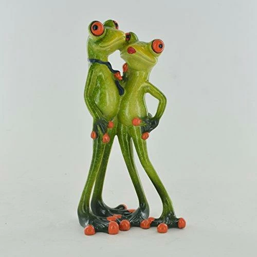 Best Sale π Fiesta Studios Comical Frogs Couple Lovers Small Resin Figurine β 3 Fiesta Studios Comical Frogs Couple Lovers Small Resin Figurine