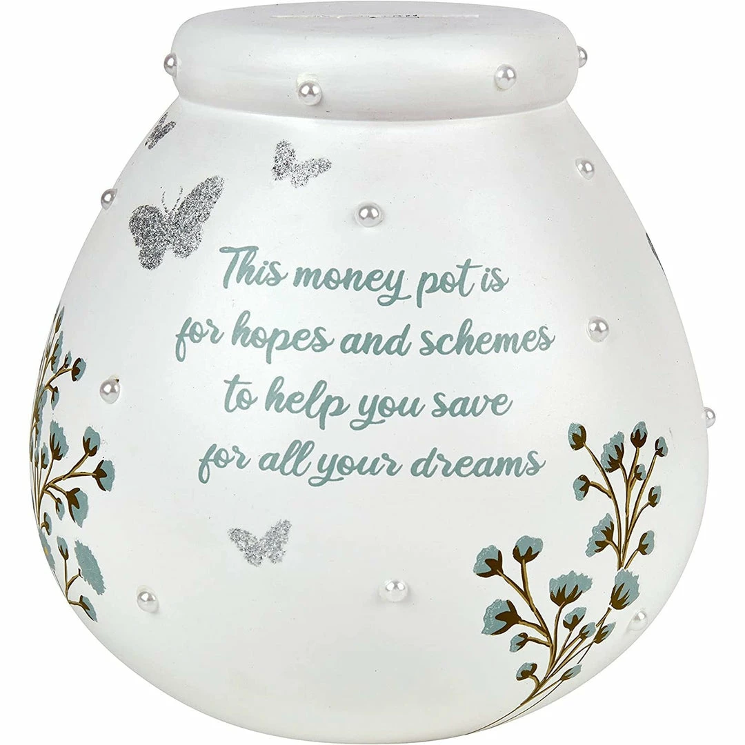 Cheapest π Pot Of Dreams Blooming Flower & Pearl Pattern Money Pot Smash To Open β 3 Pot Of Dreams Blooming Flower & Pearl Pattern Money Pot Smash To Open