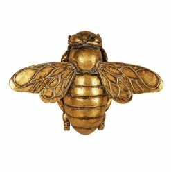 Langs Gold Bee Hanging Or Free Standing Ornament 20 Cm