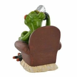 Fiesta Studios Comical Frogs Beer Time Small Resin Figurine