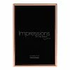 Widdop Copper Plated Thin Edged Photo Frame 4x6 Impressions By Juliana