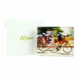 Genuine Leather Wallet With Road Bike Design By Golunski
