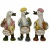 Joe Davies Shudehill Giftware Bathroom Message Duck Ornaments Set Of 3 Davids Ducks Range