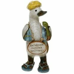Joe Davies Shudehill Giftware Bathroom Message Duck Ornaments Set Of 3 Davids Ducks Range