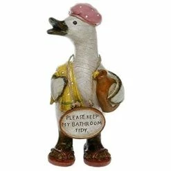 Joe Davies Shudehill Giftware Bathroom Message Duck Ornaments Set Of 3 Davids Ducks Range