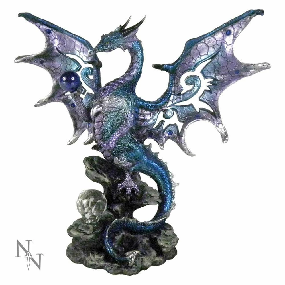 Wholesale ๐ฏ Blue Dragon Protector Metallic Dragon Ornament By Nemesis Now ๐งจ 3 Blue Dragon Protector Metallic Dragon Ornament By Nemesis Now