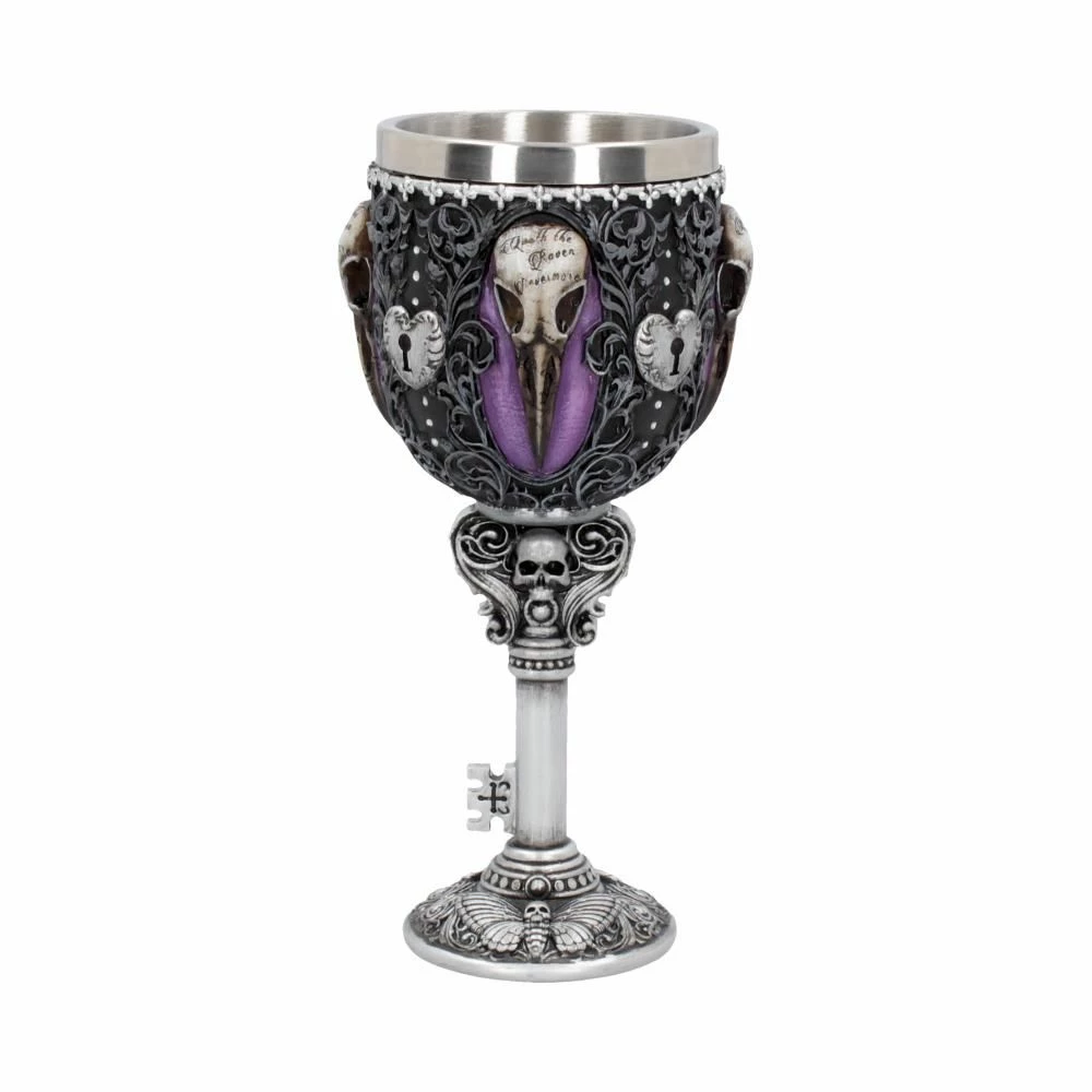 Promo π Edgar's Raven Goblet By Nemesis Now Raven Skull Cup β 4 Edgar's Raven Goblet By Nemesis Now Raven Skull Cup