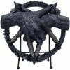 Hold Of Baphomet Hand Plaque With Stand By Nemesis Now