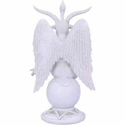 Dark Lord White Baphomet Figurine By Nemesis Now