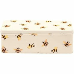 Elite Tins Emma Bridgewater Bumblebee Design Hinged Biscuit Tin