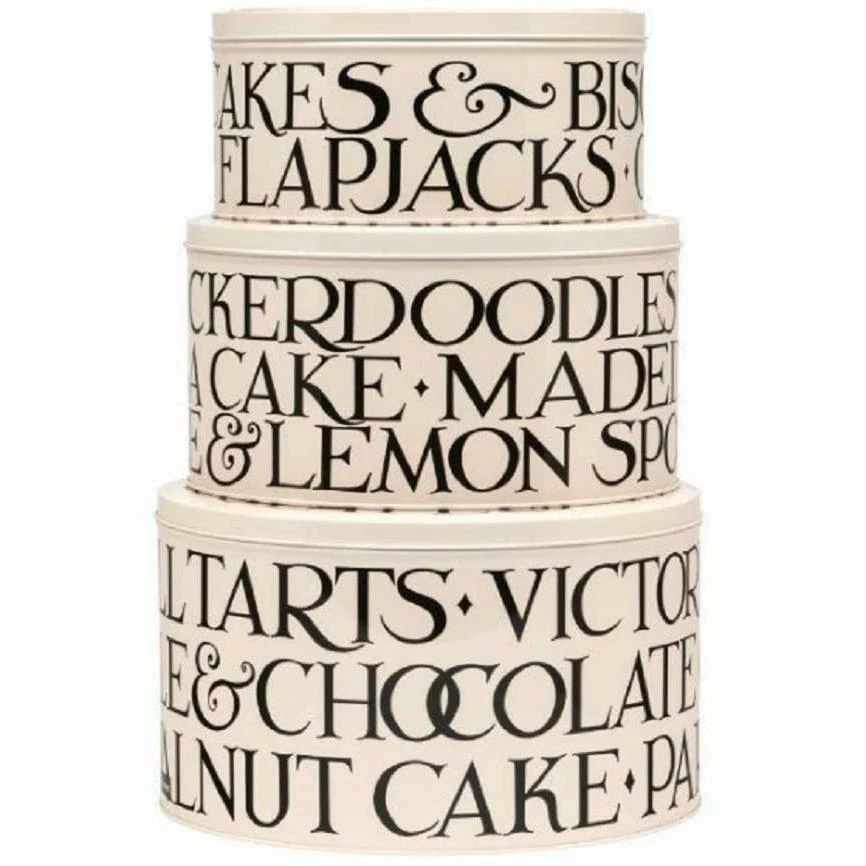 Discount π Elite Tins Emma Bridgewater Black Toast Set Of 3 Cake Tins π 3 Elite Tins Emma Bridgewater Black Toast Set Of 3 Cake Tins