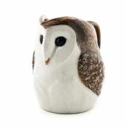 Quail Ceramics Barn Owl Jug 3.5"