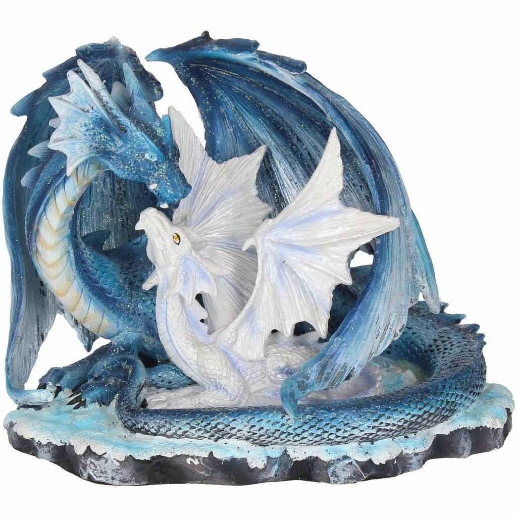 Deals 💯 Nemesis Now 👩 Mothers Love Blue Dragon And White Dragonling Figurine ✔️ 3 Nemesis Now Mothers Love Blue Dragon And White Dragonling Figurine