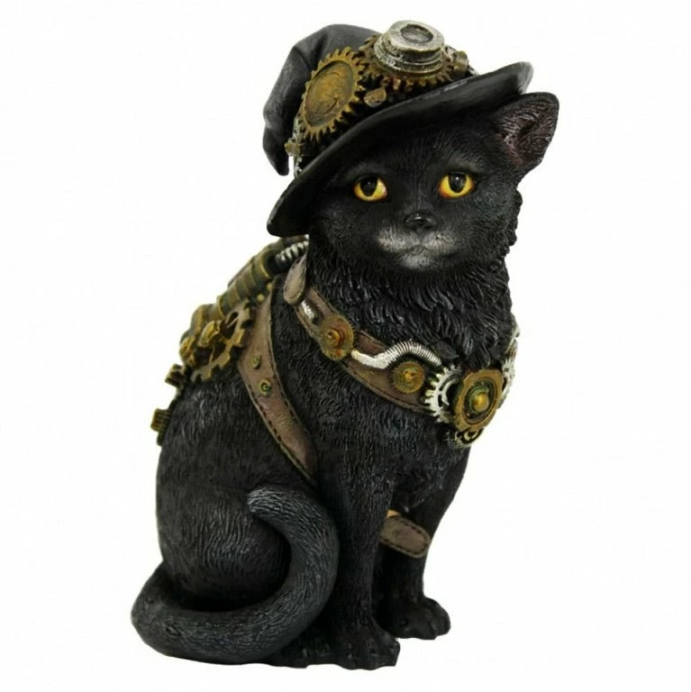 Buy ๐งจ Clockwork Kitty Steampunk Cat Figure By Nemesis Now ๐ 3 Clockwork Kitty Steampunk Cat Figure By Nemesis Now