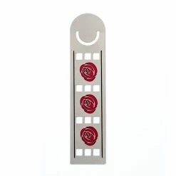 Sea Gems Pen And Bookmark Set Mackintosh 3 Red Roses In Presentation Box