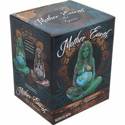 Nemesis Now Ethereal Mother Earth Art Statue Painted Figurine In Green