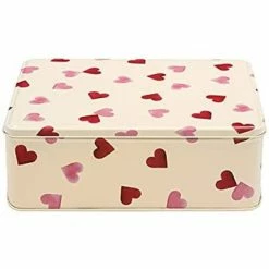 Elite Tins Emma Bridgewater Hearts Deep Rectangular Tin