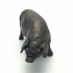 Frith - Boris Standing Pig Miniature Sculpture By Thomas Meadows