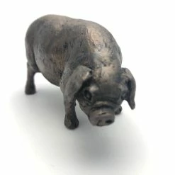 Frith - Boris Standing Pig Miniature Sculpture By Thomas Meadows