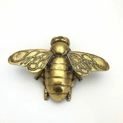Langs Gold Bee Hanging Or Free Standing Ornament 20 Cm