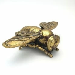 Langs Gold Bee Hanging Or Free Standing Ornament 20 Cm