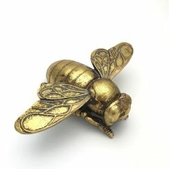 Langs Gold Bee Hanging Or Free Standing Ornament 20 Cm