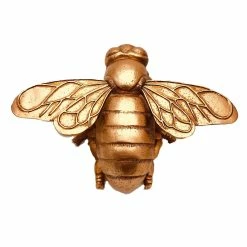 Langs Rose Gold Bee Hanging Or Free Standing Ornament 20 Cm