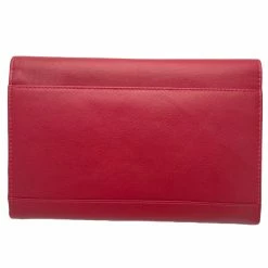 Golunski Leather Lockable Travel Wallet & Passport Holder In Red
