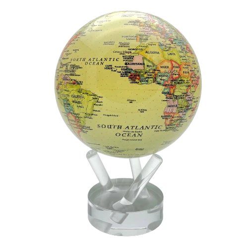 Best Sale ⌛ Mova Globes MOVA Antique Beige Map 4.5" Globe 🤩 6 Mova Globes MOVA Antique Beige Map 4.5" Globe