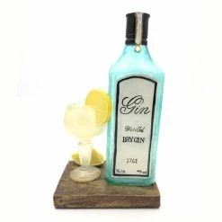 Fiesta Studios Gin & Tonic Themed Shelf Tidy Bookends
