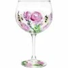 Promo π Lesser & Pavey Lynsey Johnstone Handpainted Bees & Flowers Gin Glass π― 1 Lesser & Pavey Lynsey Johnstone Handpainted Bees & Flowers Gin Glass