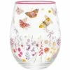 Brand new π Lesser & Pavey Stemless Gin Cocktail Glass Tumbler Decorated With Butterflies Leonardo Collection π 1 Lesser & Pavey Stemless Gin Cocktail Glass Tumbler Decorated With Butterflies Leonardo Collection
