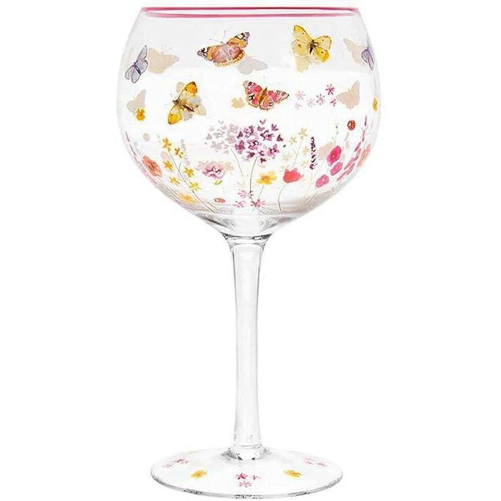 Cheapest π Lesser & Pavey Leonardo Collection Butterfly Garden Large Gin Glass π 3 Lesser & Pavey Leonardo Collection Butterfly Garden Large Gin Glass