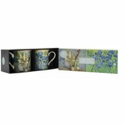 Lesser & Pavey Vincent Van Gogh Set Of 2 China Mugs Leonardo Collection