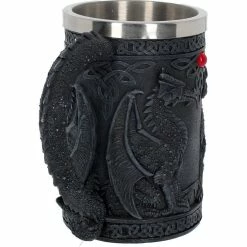 Deals π Black Celtic Dragon Wing Tankard Mug By Nemesis Now π 9 Black Celtic Dragon Wing Tankard Mug By Nemesis Now